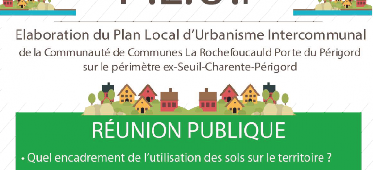 23 et 25/09/25 – REUNIONS PUBLIQUES – PLUI
